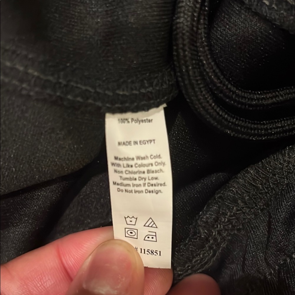 Beverly Hills Polo Club Black Capris Pants Size Large - Picture 8 of 10